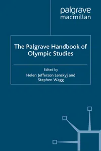 The Palgrave Handbook of Olympic Studies_cover