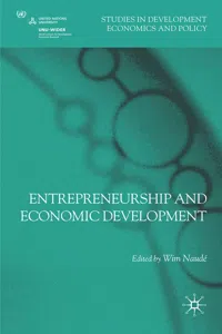 Entrepreneurship and Economic Development_cover