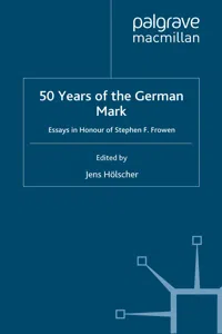 Fifty Years of the German Mark_cover