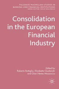 Consolidation in the European Financial Industry_cover