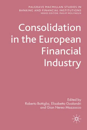 Consolidation in the European Financial Industry