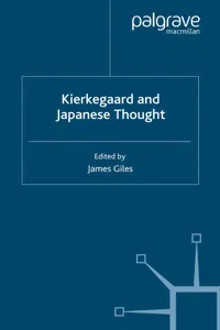 Kierkegaard and Japanese Thought_cover