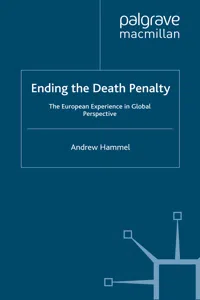 Ending the Death Penalty_cover