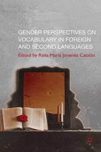 Gender Perspectives on Vocabulary in Foreign and Second Languages_cover