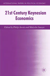 21st Century Keynesian Economics_cover