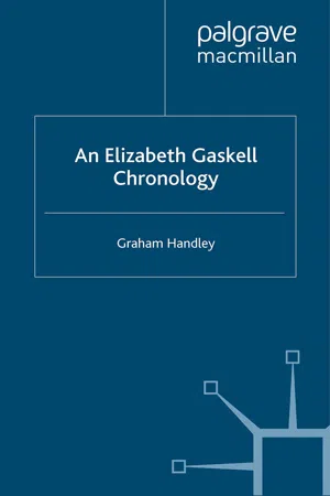 An Elizabeth Gaskell Chronology