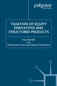 The Taxation of Equity Derivatives and Structured Products_cover