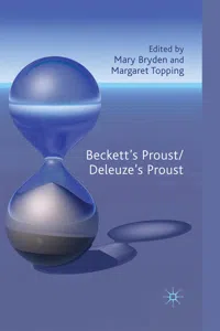 Beckett's Proust/Deleuze's Proust_cover