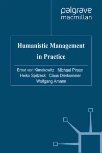 Humanistic Management in Practice_cover