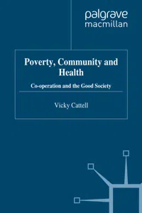 Poverty, Community and Health_cover