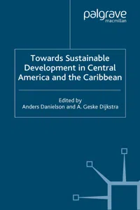 Towards Sustainable Development in Central America and the Caribbean_cover