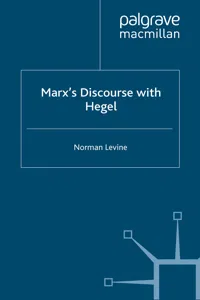 Marx's Discourse with Hegel_cover