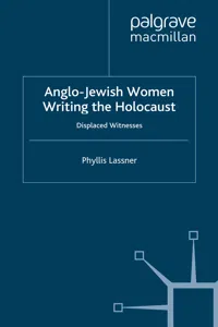 Anglo-Jewish Women Writing the Holocaust_cover