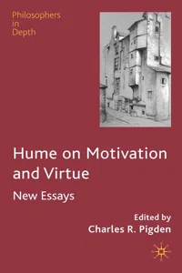 Hume on Motivation and Virtue_cover