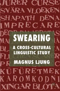 Swearing: A Cross-Cultural Linguistic Study_cover