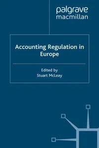 Accounting Regulation in Europe_cover