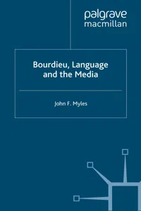 Bourdieu, Language and the Media_cover