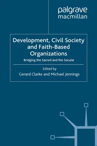 Development, Civil Society and Faith-Based Organizations_cover