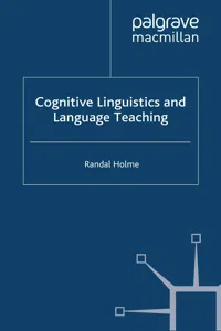 Cognitive Linguistics and Language Teaching_cover