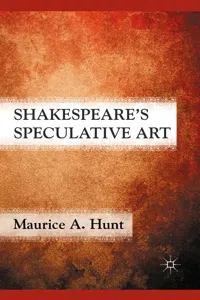 Shakespeare's Speculative Art_cover