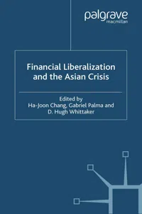 Financial Liberalization and the Asian Crisis_cover