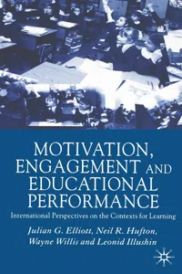 Motivation, Engagement and Educational Performance_cover