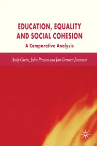 Education, Equality and Social Cohesion_cover