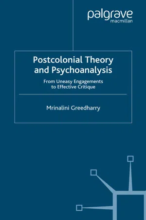 Postcolonial Theory and Psychoanalysis