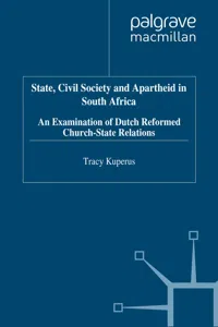 State, Civil Society and Apartheid in South Africa_cover