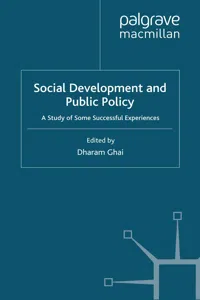 Social Development and Public Policy_cover