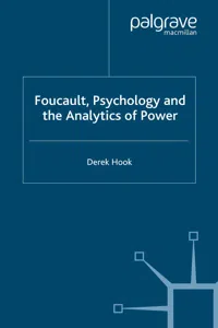 Foucault, Psychology and the Analytics of Power_cover