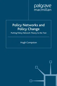 Policy Networks and Policy Change_cover