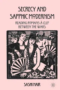 Secrecy and Sapphic Modernism_cover