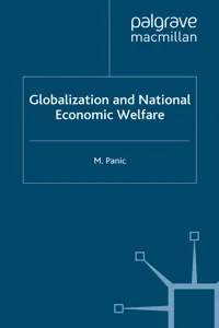 Globalization and National Economic Welfare_cover