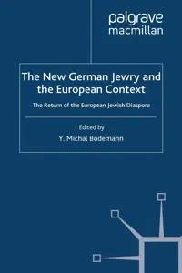 The New German Jewry and the European Context_cover