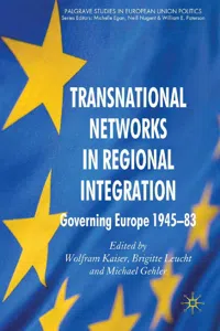 Transnational Networks in Regional Integration_cover