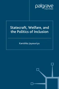 Statecraft, Welfare and the Politics of Inclusion_cover