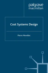 Cost Systems Design_cover