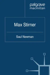 Max Stirner_cover