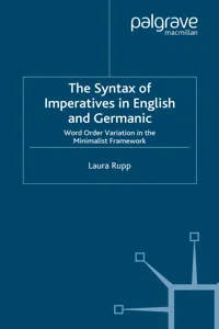 The Syntax of Imperatives in English and Germanic_cover