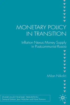 Monetary Policy in Transition