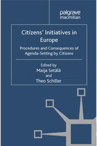 Citizens' Initiatives in Europe_cover