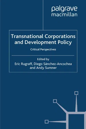 Transnational Corporations and Development Policy