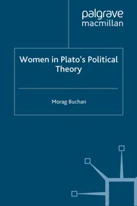 Women in Plato's Political Theory_cover