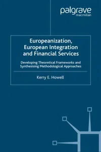 Europeanization, European Integration and Financial Services_cover