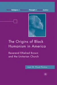 The Origins of Black Humanism in America_cover