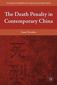 The Death Penalty in Contemporary China_cover