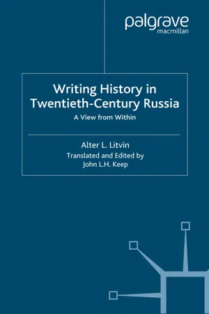 Writing History in Twentieth-Century Russia