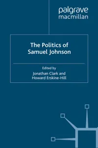 The Politics of Samuel Johnson_cover