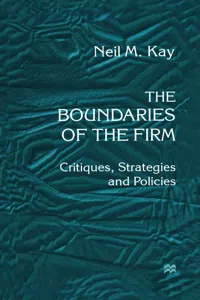 The Boundaries of the Firm_cover